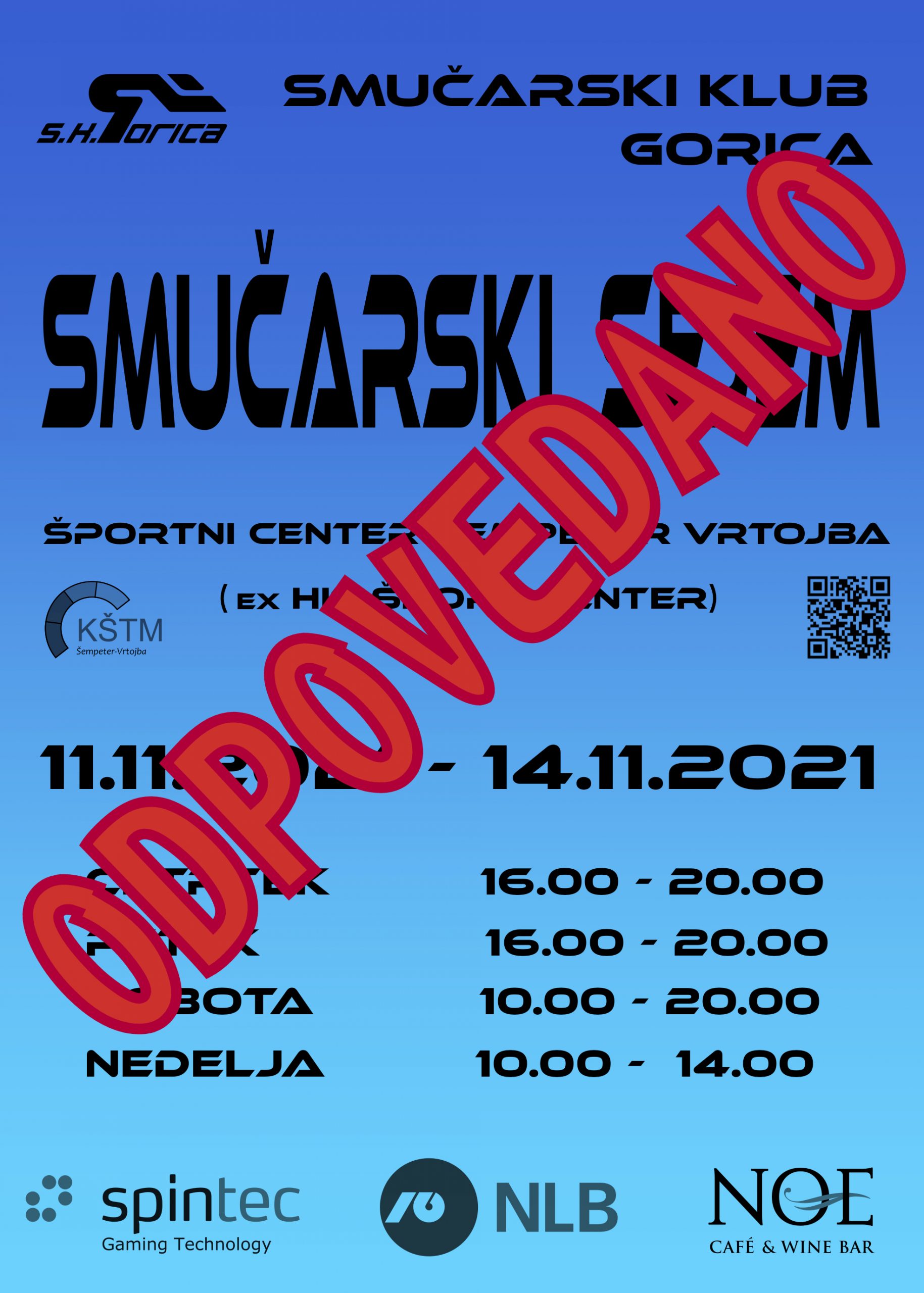 Odpovedan smučarski sejem